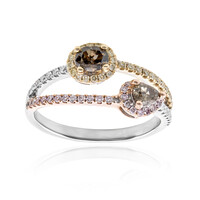 SI2 Fancy-Diamant-Goldring (CIRARI)