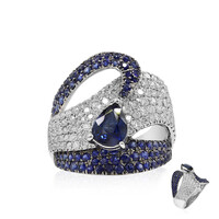Blauer Saphir-Goldring (Estée Collection)
