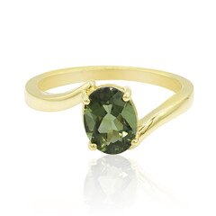Moldavit-Goldring