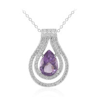 Amethyst-Silberhalskette