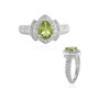 Peridot-Silberring