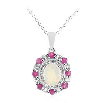 Welo-Opal-Silberhalskette