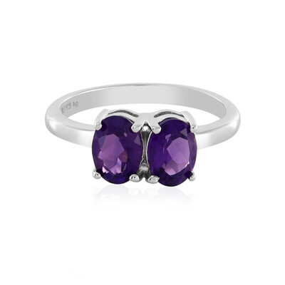 Sibirischer Amethyst-Silberring