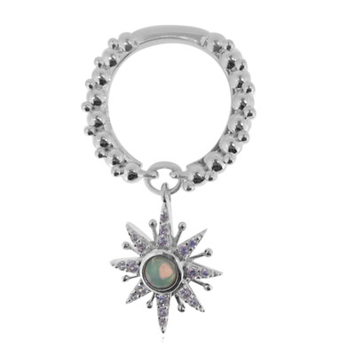 Welo-Opal-Silberring (Dallas Prince Designs)