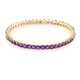 Sambia-Amethyst-Silberarmband (M de Luca)