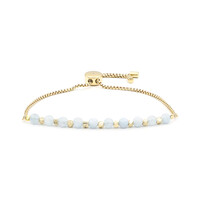 Aquamarin-Silberarmband