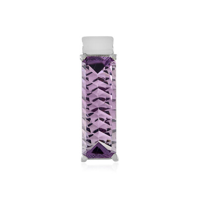 Lavendel-Amethyst-Silberanhänger (MONOSONO COLLECTION)