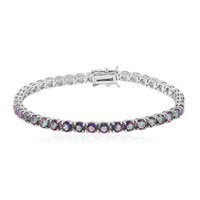 Mystik-Quarz-Silberarmband