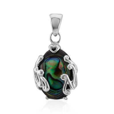 Abalone-Muschel-Silberanhänger (Art of Nature)