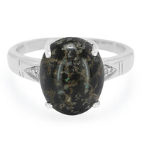 Leoparden-Opal-Silberring
