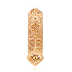 SI Rose de France-Diamant-Goldanhänger