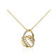 SI2 (H) Brillant-Goldhalskette (Smithsonian)