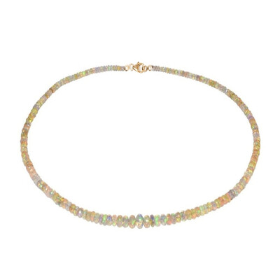 Welo-Opal-Goldhalskette