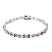 Turmalin-Silberarmband