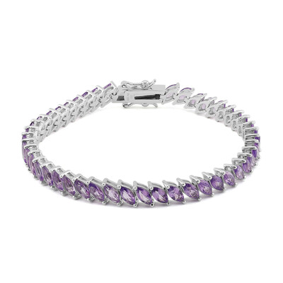 Amethyst-Silberarmband