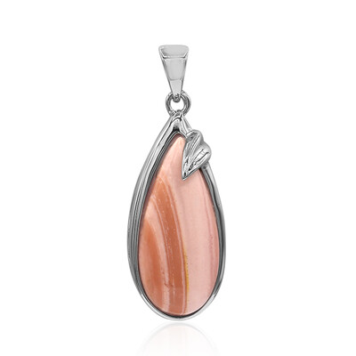 Australischer Pinkfarbener Opal-Silberanhänger (Art of Nature)