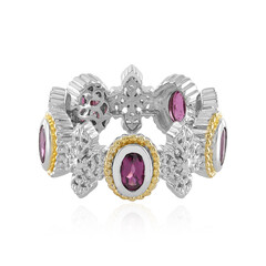 Rhodolith-Silberring (Dallas Prince Designs)