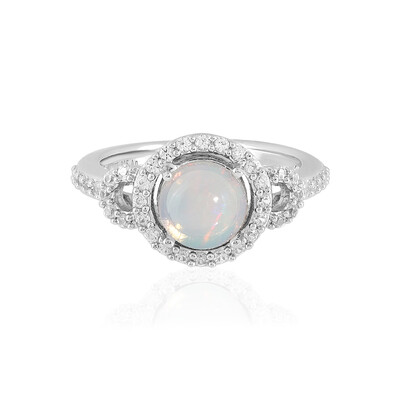 Welo-Opal-Silberring