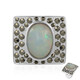 Welo-Opal-Silberring (Annette classic)