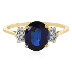 Kyanit-Goldring (Odyssey by Hannah)