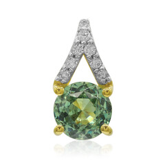 Madagaskar-Demantoid-Goldanhänger (John Ferry)
