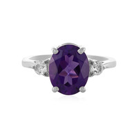 Sibirischer Amethyst-Silberring