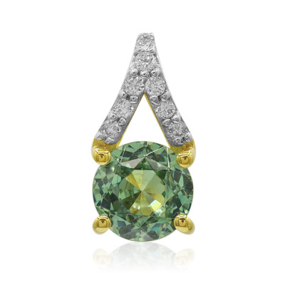 Madagaskar-Demantoid-Goldanhänger (John Ferry)