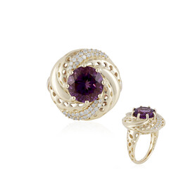 Uruguay-Amethyst-Goldring (Ornaments by de Melo)