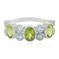 Peridot-Silberring