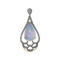 Welo-Opal-Goldanhänger (AMAYANI)