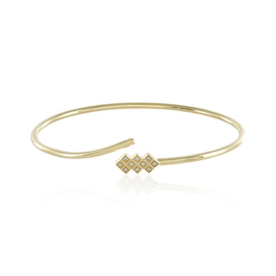 Lupenreiner (F) Brillant-Goldarmreif (LUCENT DIAMONDS)