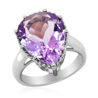 Lavendel-Amethyst-Silberring