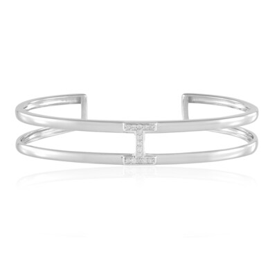 I3 (J) Diamant-Silberarmreif