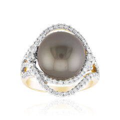 Tahitiperlen-Goldring (TPC)