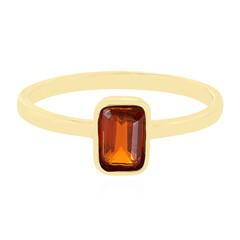 Oranger Tansania-Kyanit-Goldring