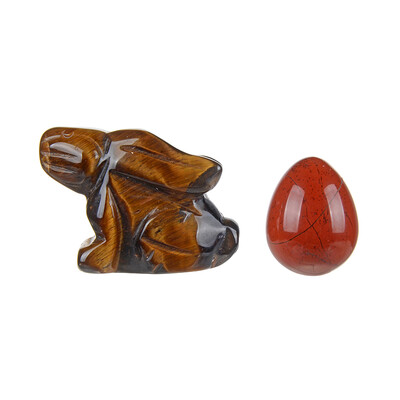 Juwelo-Set Hase und Ei