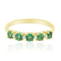 AAA-Sambia-Smaragd-Goldring