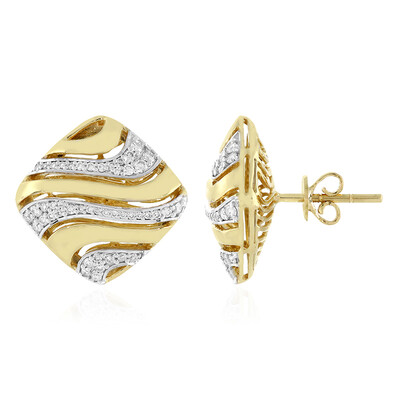 Lupenreiner Brillant-Goldohrringe (G-H) (LUCENT DIAMONDS)