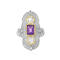 Sambia-Amethyst-Silberring
