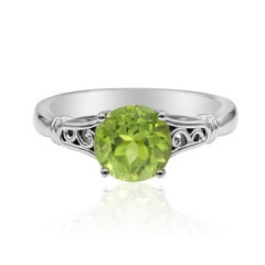 Peridot-Silberring