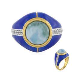 Larimar-Silberring