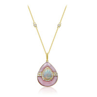 AAA-Welo-Opal-Goldhalskette (CIRARI)