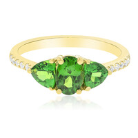 AAA-Tsavorit-Goldring (CIRARI)