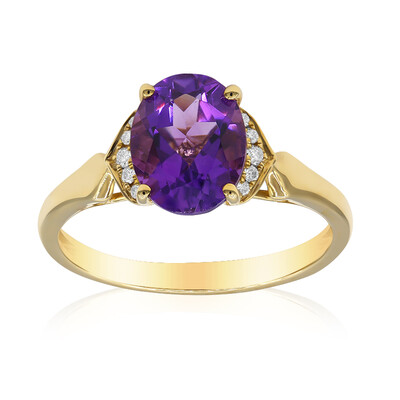 Amethyst-Goldring