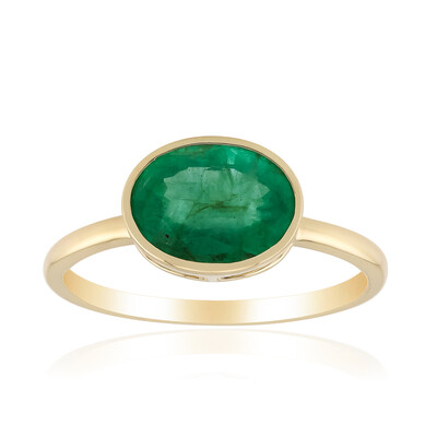 Sambia-Smaragd-Goldring