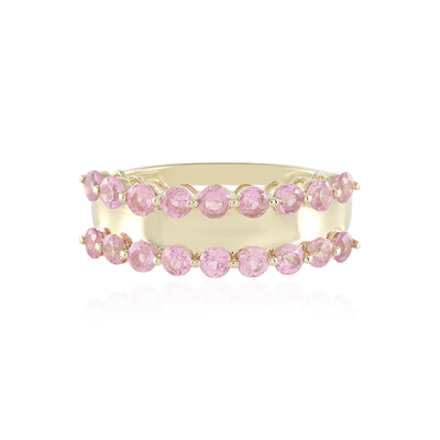 Pinkfarbener Burmesischer Spinell-Goldring (de Melo)
