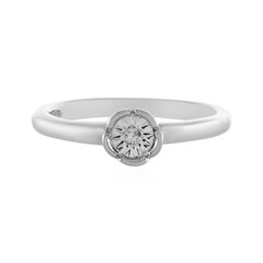 I4 (J) Diamant-Silberring