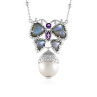 Edelstein-Silbercollier (Dallas Prince Designs)