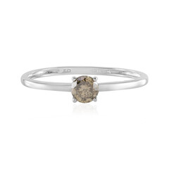 I2 Champagner-Diamant-Platinring