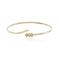 Lupenreiner (F) Brillant-Goldarmreif (LUCENT DIAMONDS)